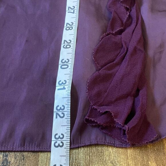 Urban Outfitters Kimchi Blue Purple Tank flutter top/mini dress ruffle - Picture 9 of 9